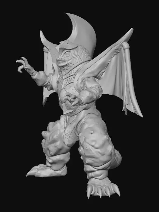 3D model for Ultra Kaiju Golba