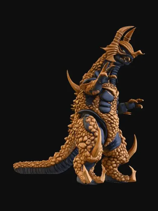 3D model for Ultra Kaiju Goldras King