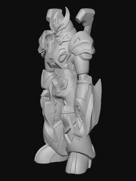 3D model for Ultra Kaiju Givas