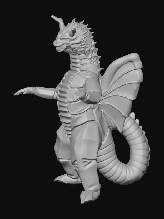3D model for Ultra Kaiju Goad