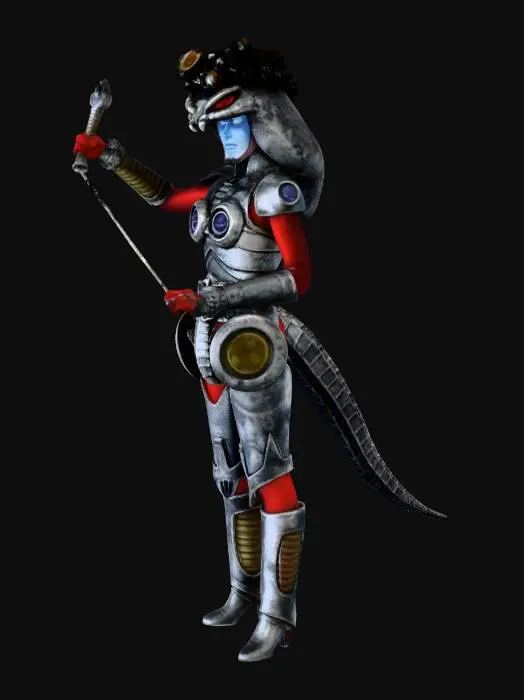 3D model for Ultra Kaiju Gina