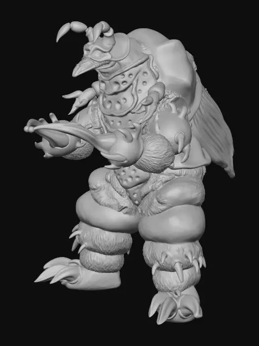 3D model for Ultra Kaiju Gokigumon