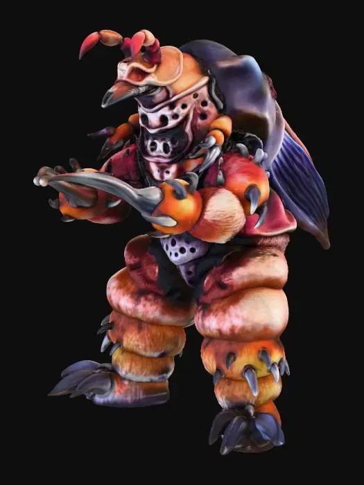 3D model for Ultra Kaiju Gokigumon
