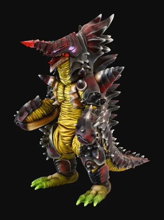 3D model for Ultra Kaiju Graim