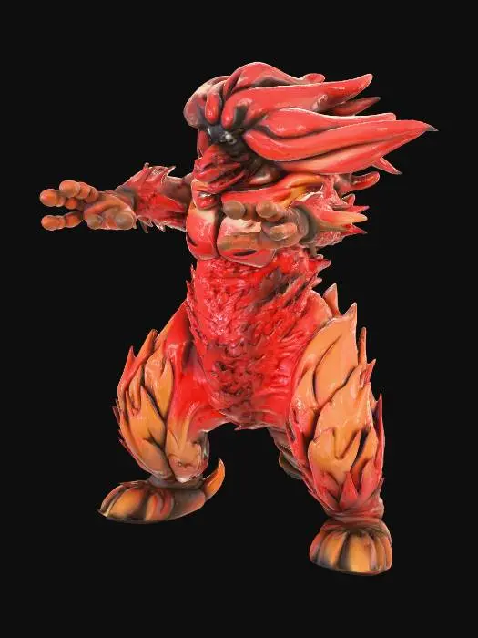 3D model for Ultra Kaiju Gora