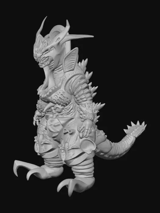 3D model for Ultra Kaiju Gongilgan First Form