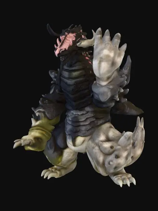 3D model for Ultra Kaiju Gromite