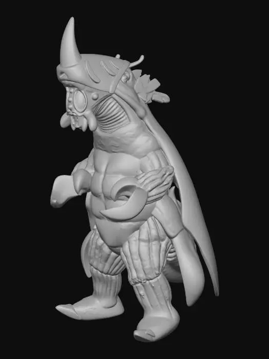 3D model for Ultra Kaiju Hotarunga