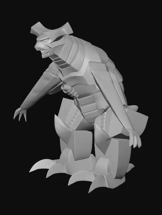 3D model for Ultra Kaiju Gyeronia