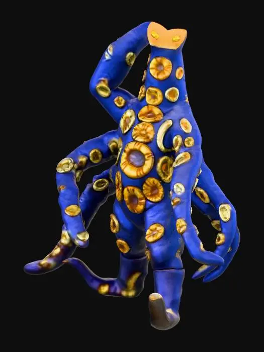 3D model for Ultra Kaiju Guyros