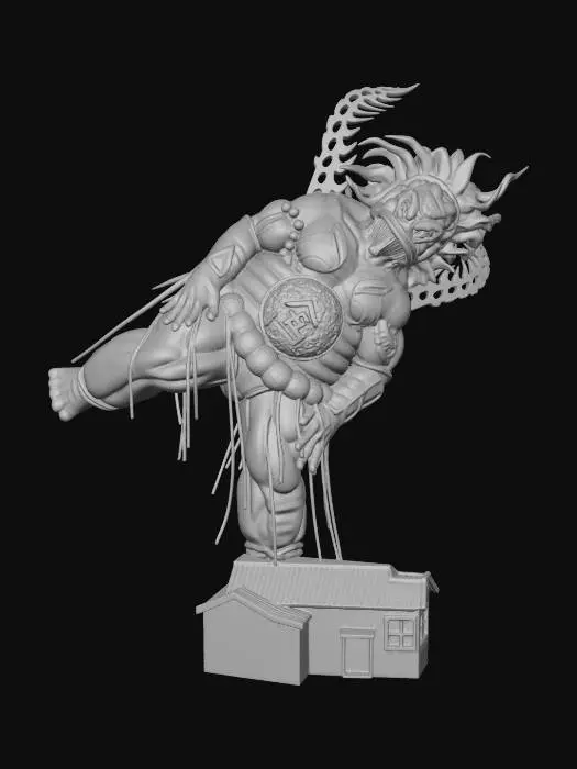 3D model for Ultra Kaiju Jihibikiran