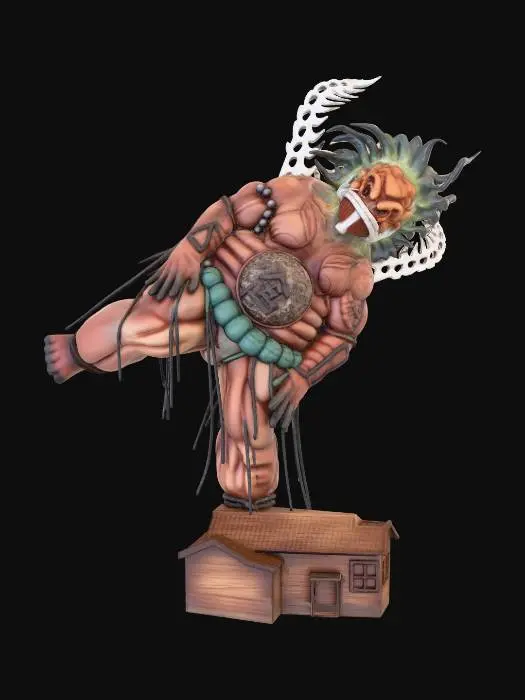 3D model for Ultra Kaiju Jihibikiran