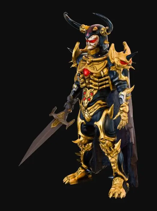 3D model for Ultra Kaiju Juda Spectre