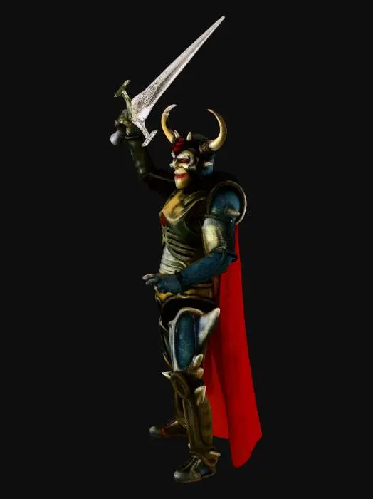 3D model for Ultra Kaiju Juda