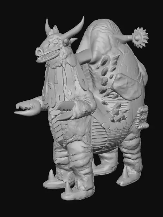 3D model for Ultra Kaiju Jumbo King