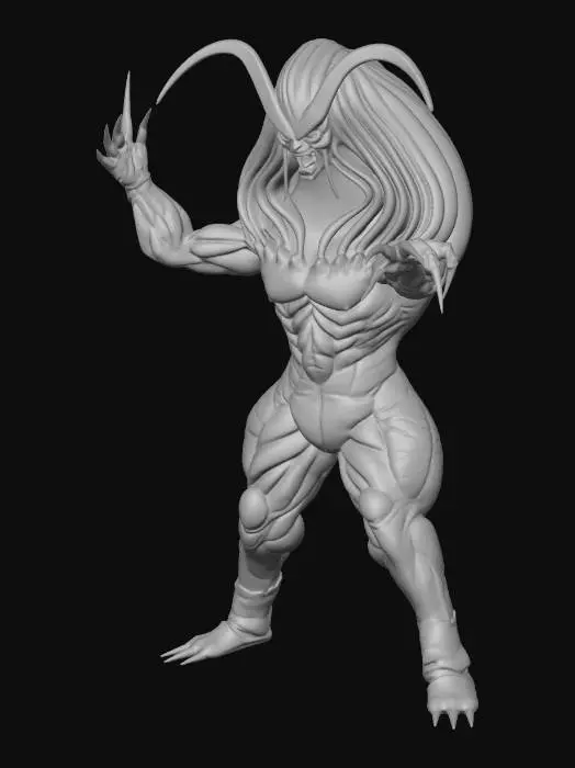 3D model for Ultra Kaiju Chaos Jirak