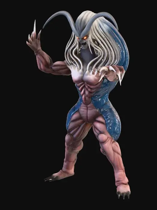 3D model for Ultra Kaiju Chaos Jirak