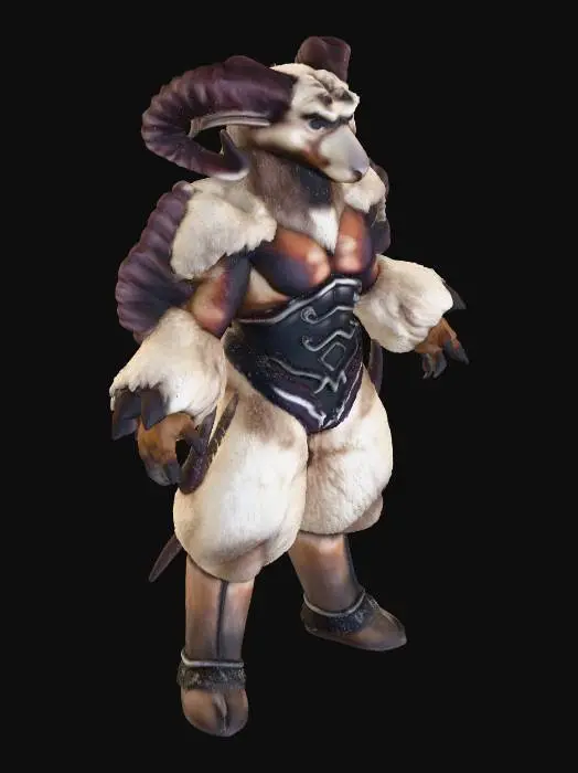 3D model for Ultra Kaiju Inculas