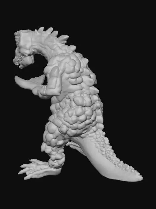 3D model for Ultra Kaiju Lavras