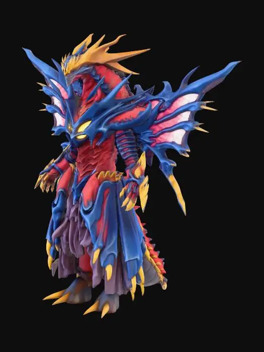 3D model for Ultra Kaiju Leugocyte