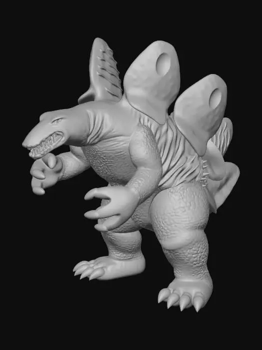 3D model for Ultra Kaiju Longa