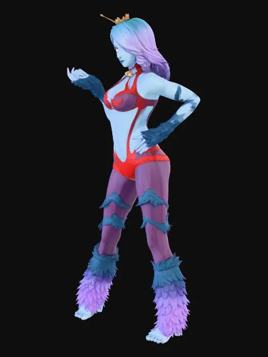 3D model for Ultra Kaiju Maaya