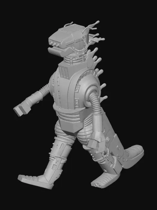 3D model for Ultra Kaiju Mechagiras