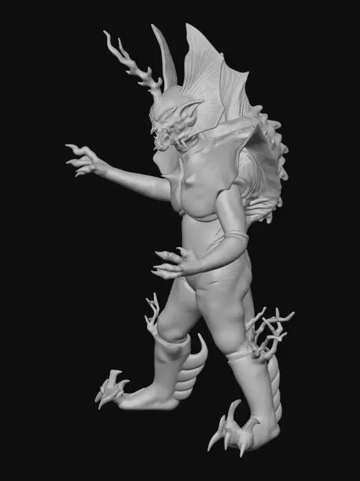 3D model for Ultra Kaiju Mensch Heit