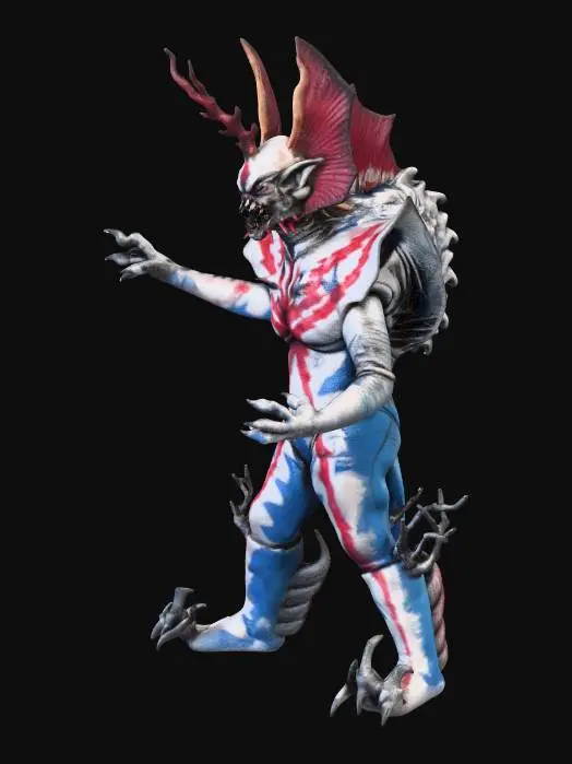 3D model for Ultra Kaiju Mensch Heit