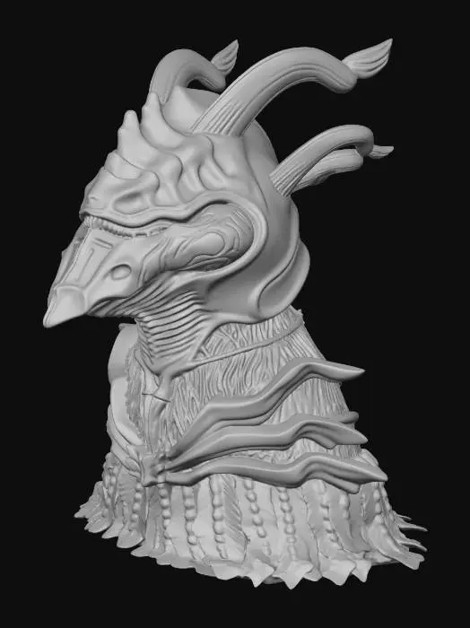 3D model for Ultra Kaiju Metacisus