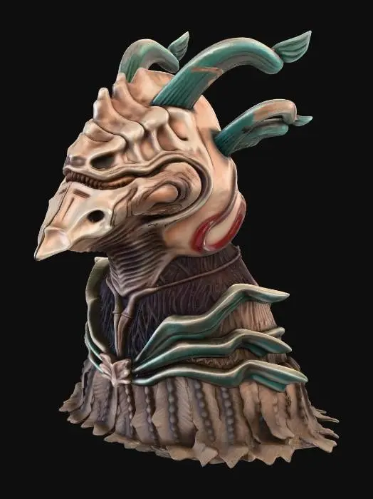 3D model for Ultra Kaiju Metacisus