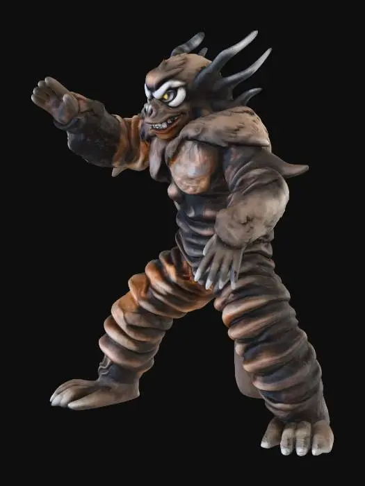 3D model for Ultra Kaiju Metamorga