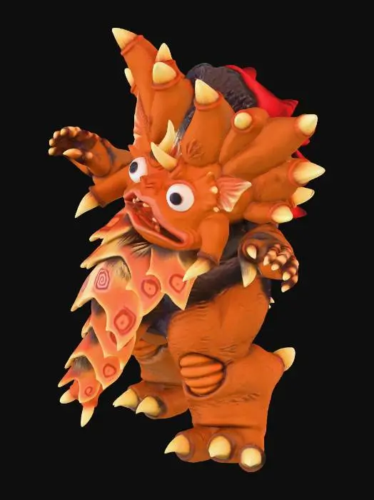 3D model for Ultra Kaiju Miraclon