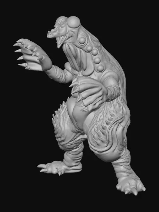 3D model for Ultra Kaiju Mogedon