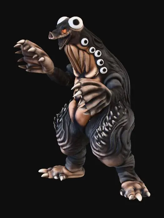 3D model for Ultra Kaiju Mogedon