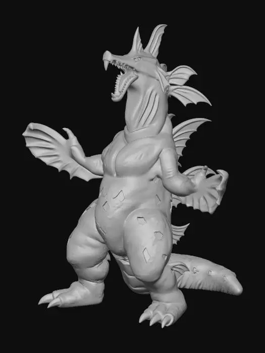 3D model for Ultra Kaiju Zoa Muruchi