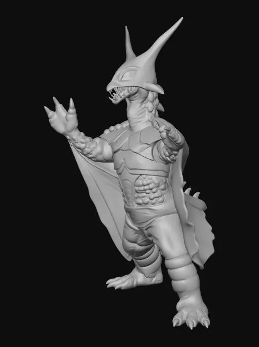 3D model for Ultra Kaiju Northsatan