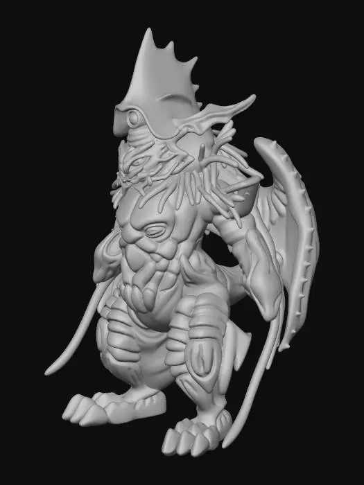 3D model for Ultra Kaiju Night Fang