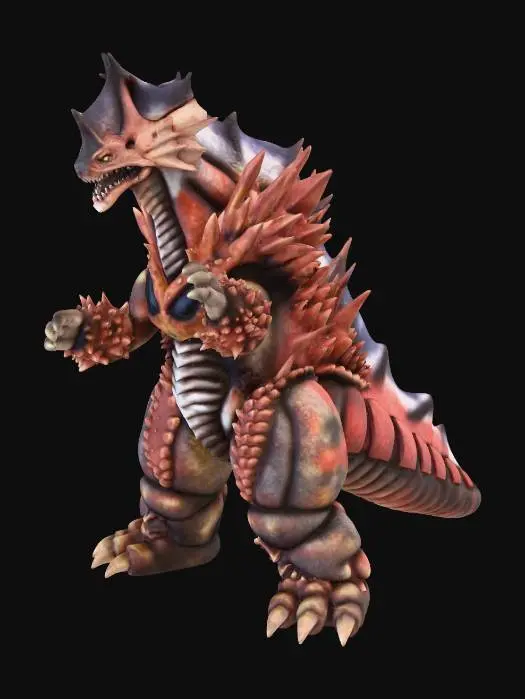 3D model for Ultra Kaiju Neosaurus