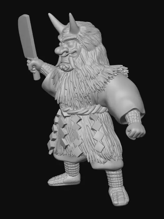 3D model for Ultra Kaiju Namahage