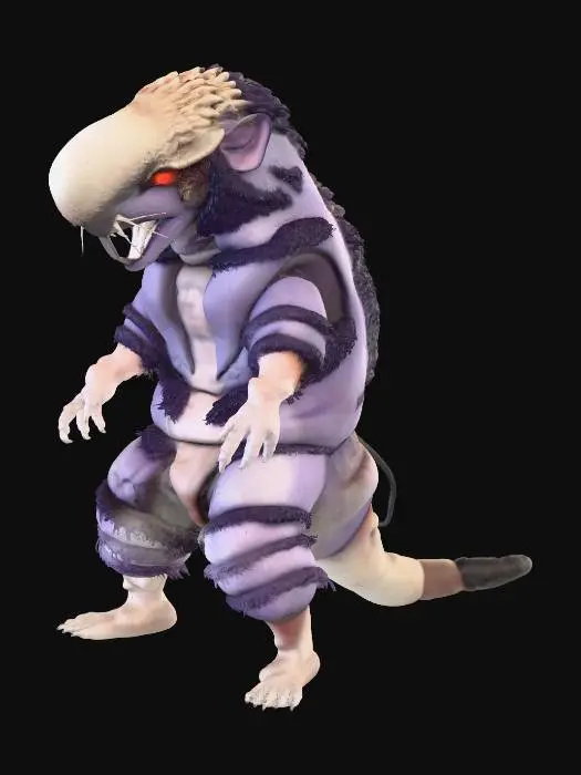 3D model for Ultra Kaiju Nezutron