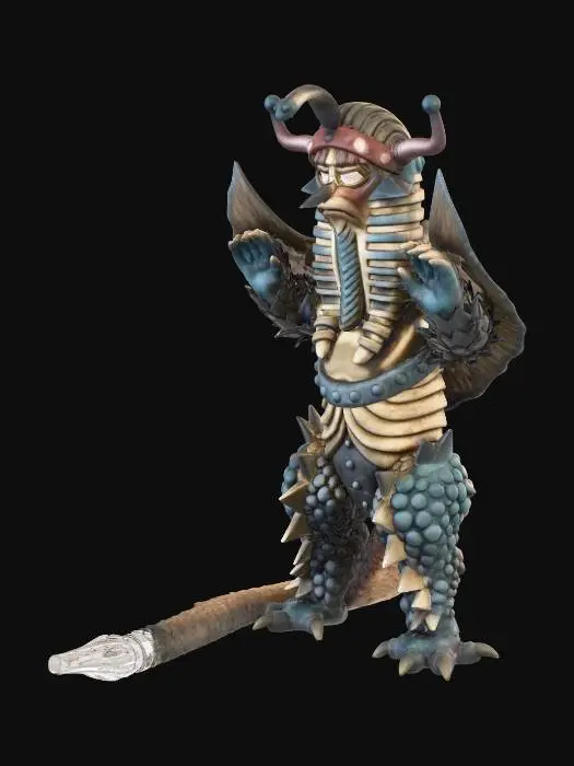 3D model for Ultra Kaiju Sphinx