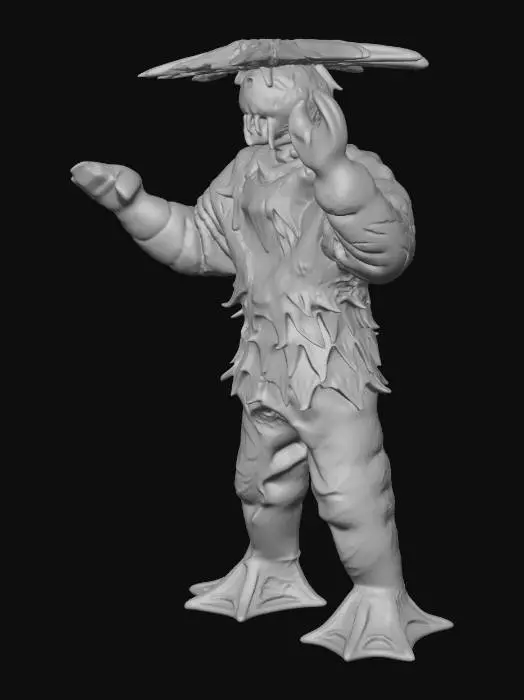 3D model for Ultra Kaiju Tepeto