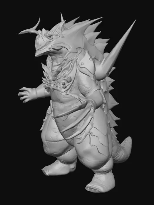 3D model for Ultra Kaiju Thunder Killer