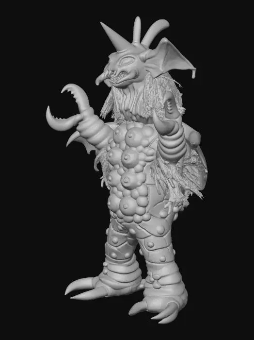 3D model for Ultra Kaiju Unitang