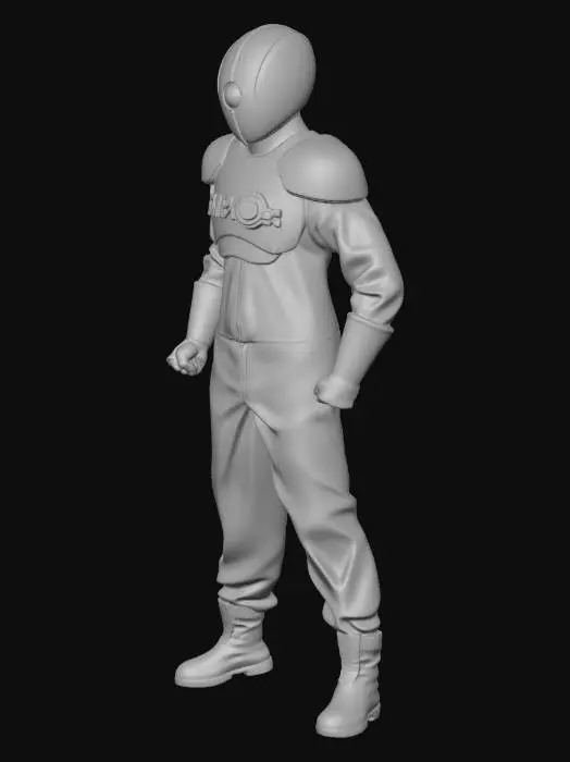 3D model for Ultra Kaiju Valis Raider