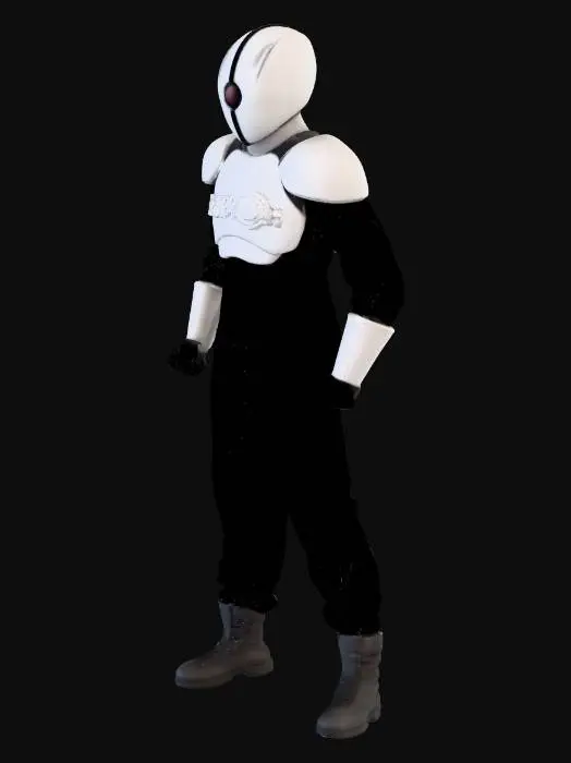 3D model for Ultra Kaiju Valis Raider