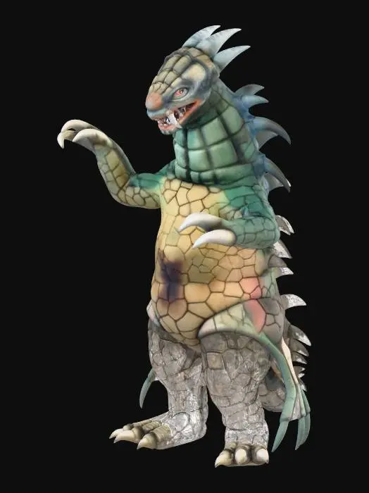 3D model for Ultra Kaiju Zakira