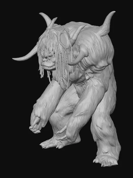 3D model for Ultra Kaiju Yamawarawa