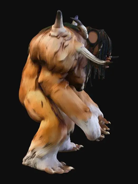 3D model for Ultra Kaiju Yamawarawa